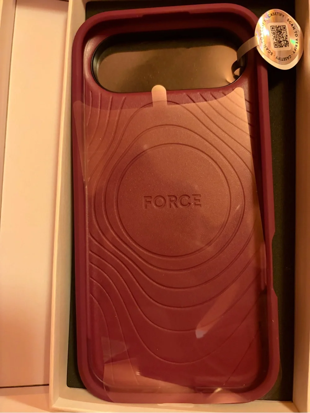 Casetify Pink Peach Minimalist Phone Case